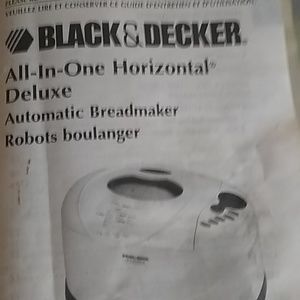Black & Decker Automatic Bread Maker
